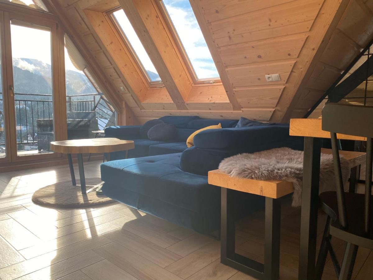 Giewont View Apartament -Top Floor Z Widokiem Na Giewont Kościelisko Εξωτερικό φωτογραφία