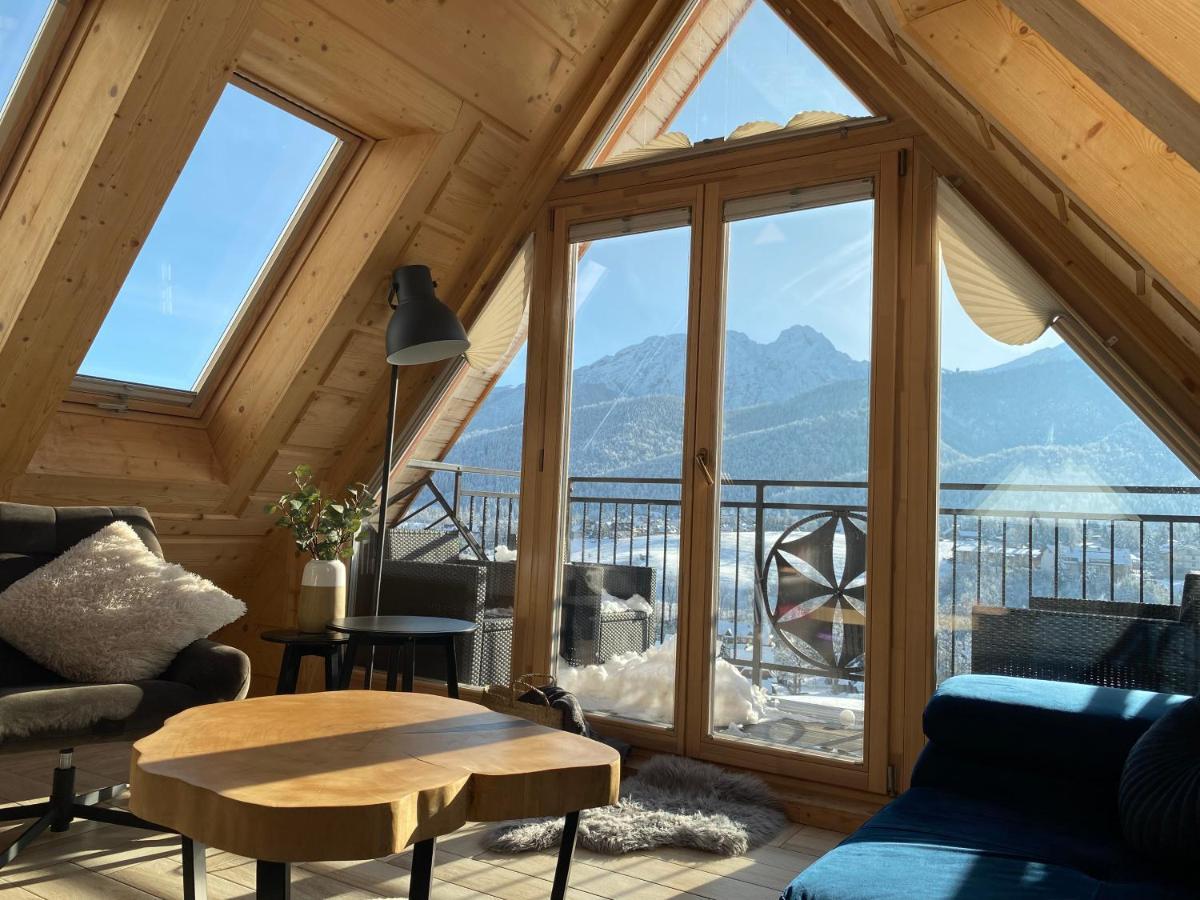 Giewont View Apartament -Top Floor Z Widokiem Na Giewont Kościelisko Εξωτερικό φωτογραφία