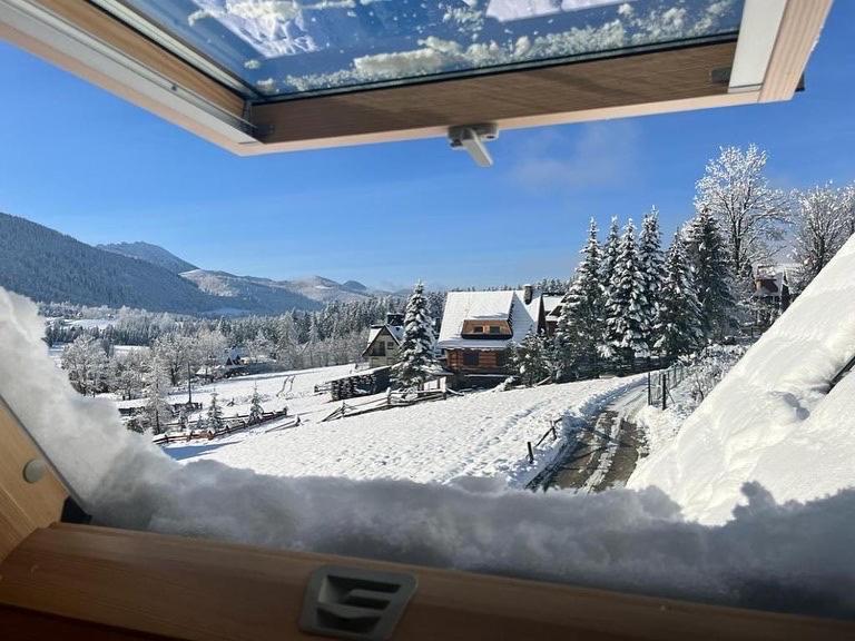 Giewont View Apartament -Top Floor Z Widokiem Na Giewont Kościelisko Εξωτερικό φωτογραφία