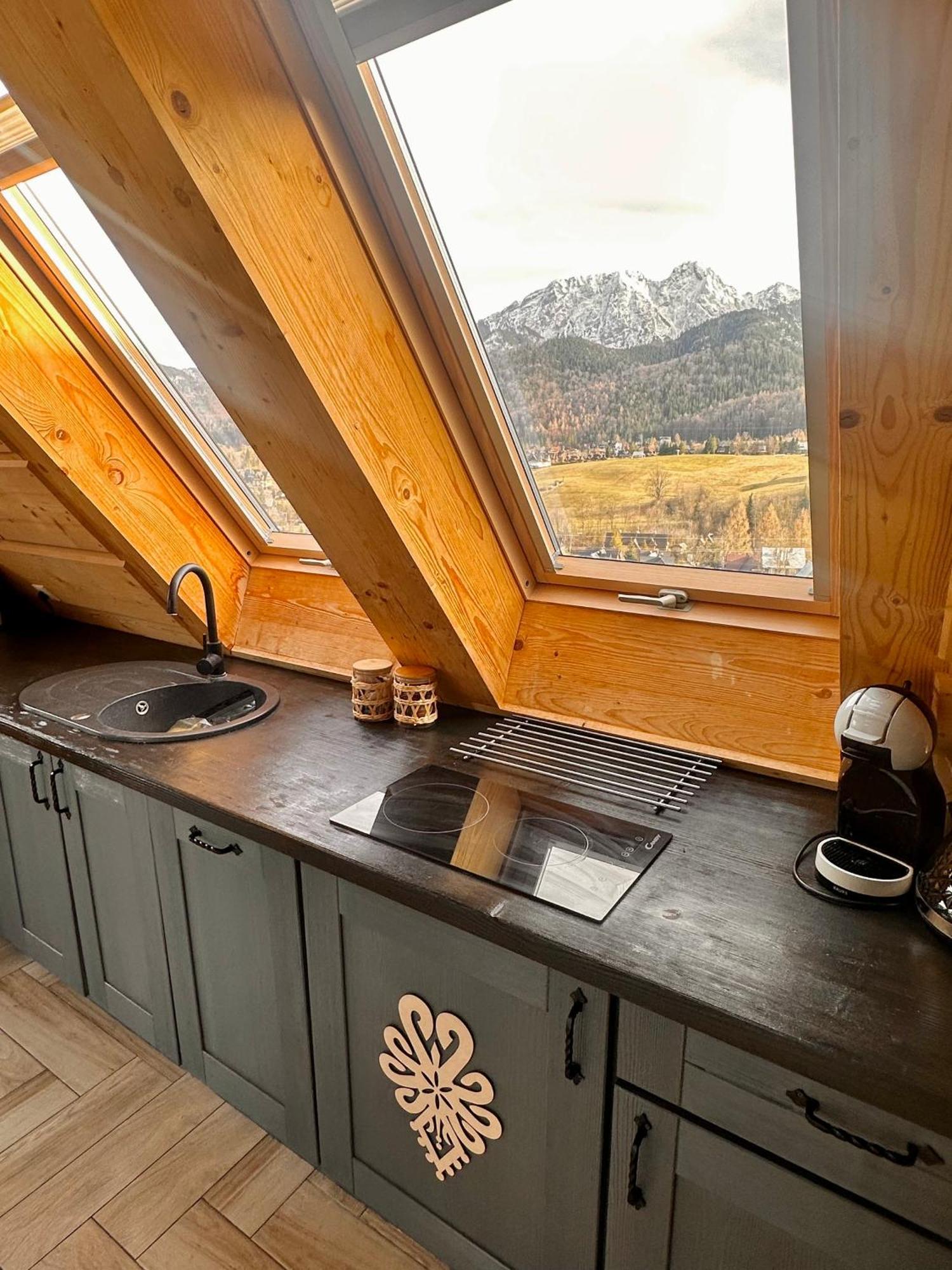 Giewont View Apartament -Top Floor Z Widokiem Na Giewont Kościelisko Εξωτερικό φωτογραφία